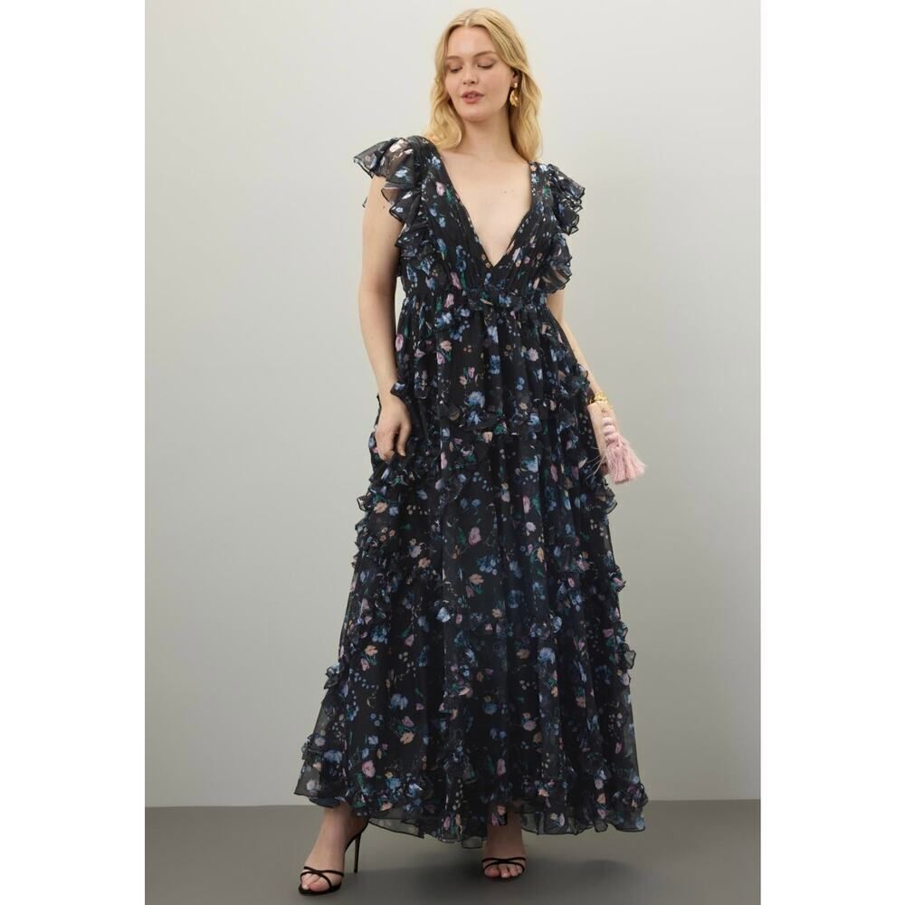 leena for Mac Duggal
Ruffled Floral Gown ❤️
